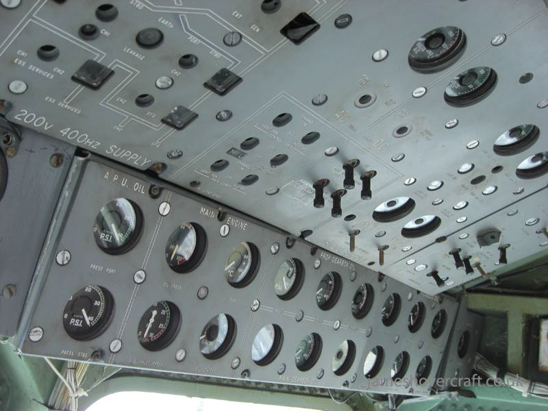 BH7 at the 2009 Hovershow - Overhead panel for BH7 (James Rowson).